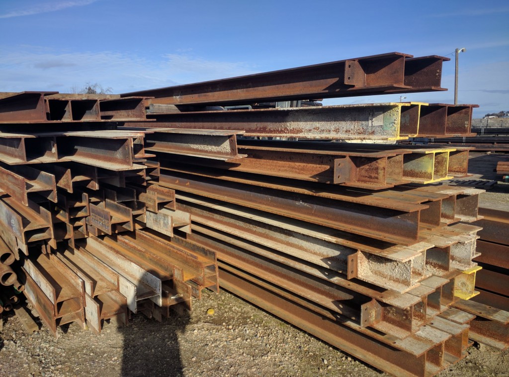 Used 8″ 40# Wide Flange Beam 35′-53′ Lengths | cerespipeandmetal.com